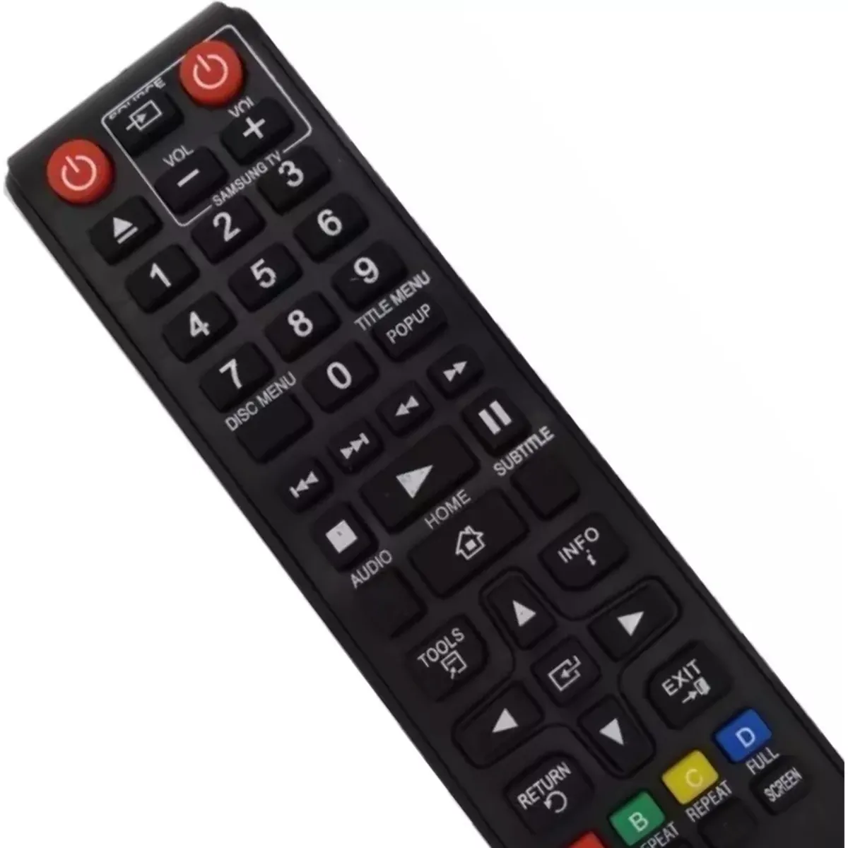 GENERICO - Control Remoto Para Samsung Bluray Dvd Bluray Bd-f5100 Bd-j