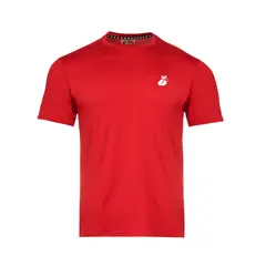 TILKI - Polera Khombi Roja Tenis Padel