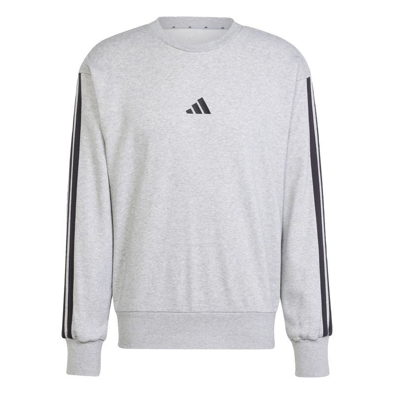 ADIDAS - Polerón Essentials 3 Tiras Felpa Francesa