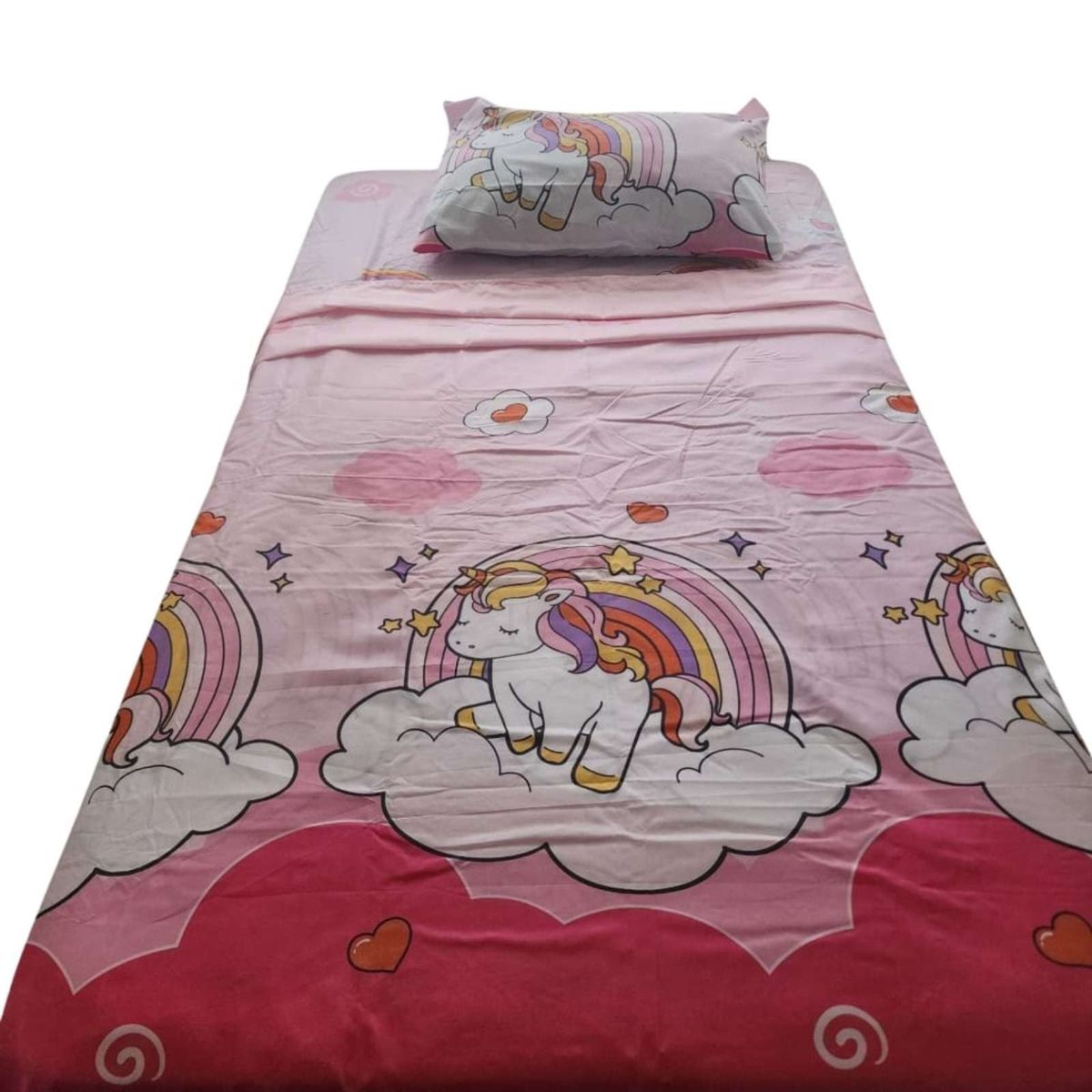 GENERICO - SABANA DE NIÑA UNICKAWAII PLAZA Y MEDIA 3 PCS