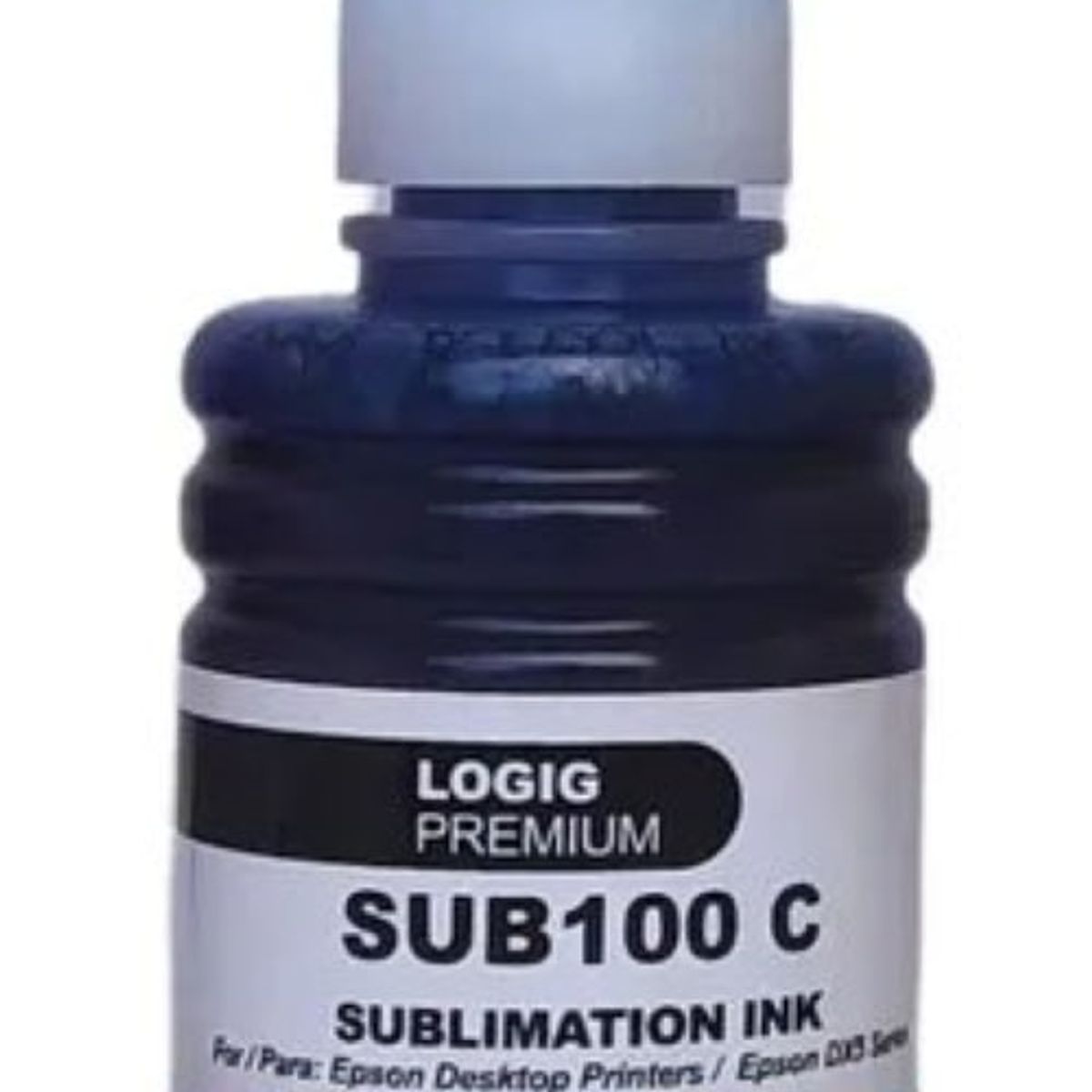 LOGIC - Tinta Cian Sublimación Premium 100 ml Estampar SUB-100