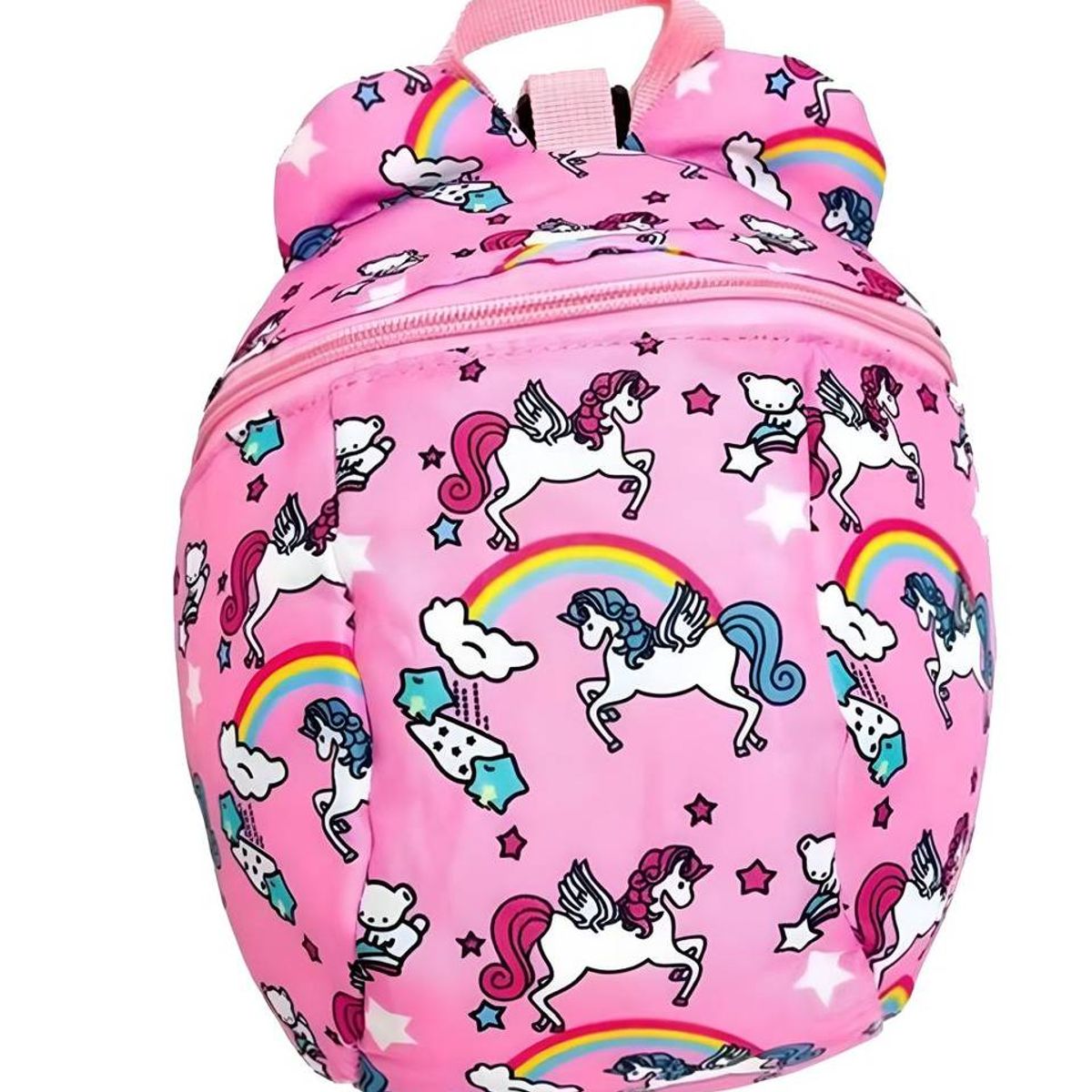 GENERICO - MINI MOCHILA INFANTIL DINSEÑO UNICORNIO ROSA