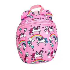 GENERICO - MINI MOCHILA INFANTIL DINSEÑO UNICORNIO ROSA