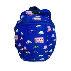 GENERICO - MINI MOCHILA INFANTIL DINSEÑO AUTOS