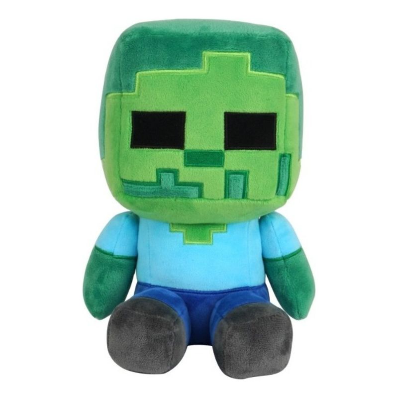 GENERICO - Peluches Minecraft Zombie Steve Creeper 30cm