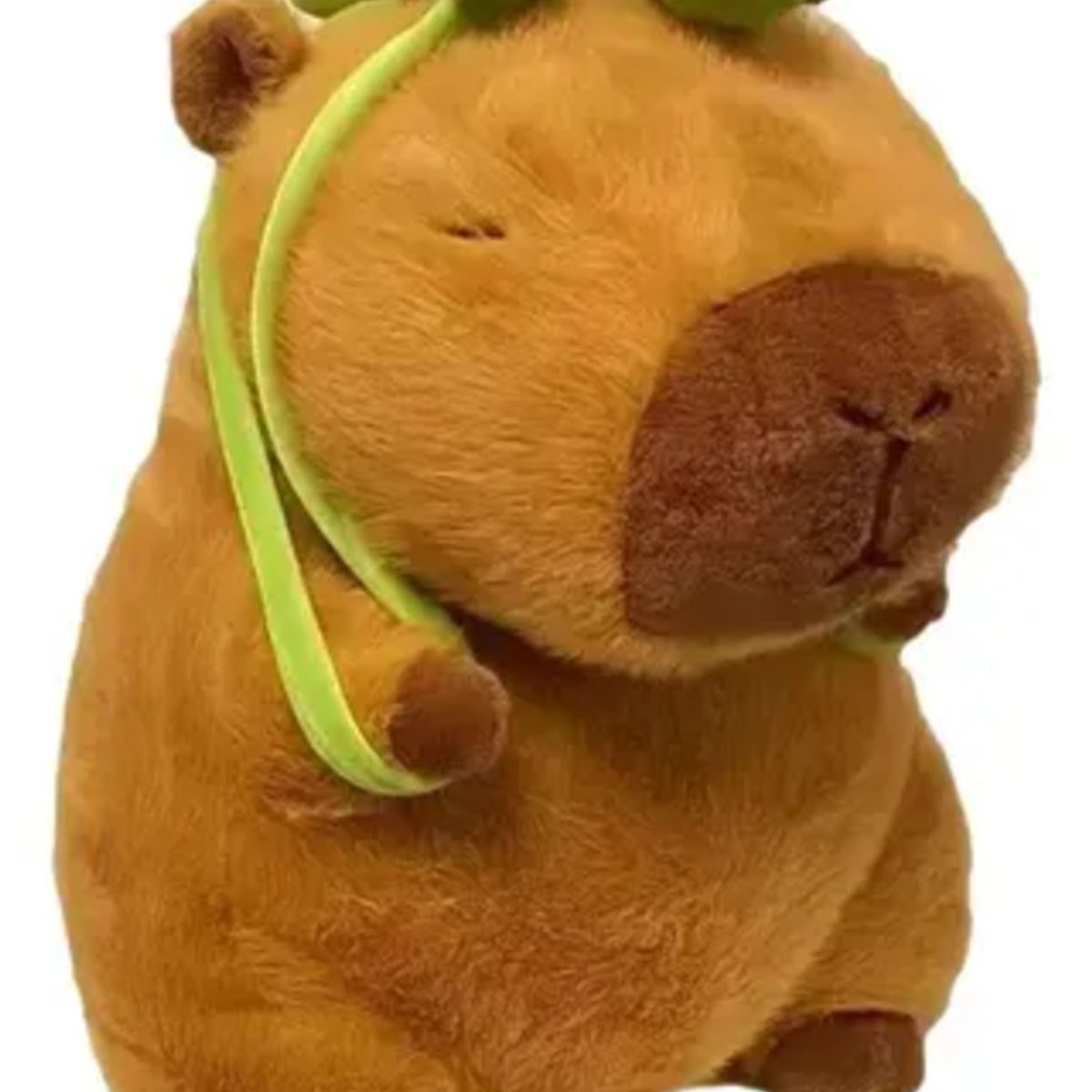 GENERICO - Capibara Mochila Tortuga Peluche Llavero Exclusivo