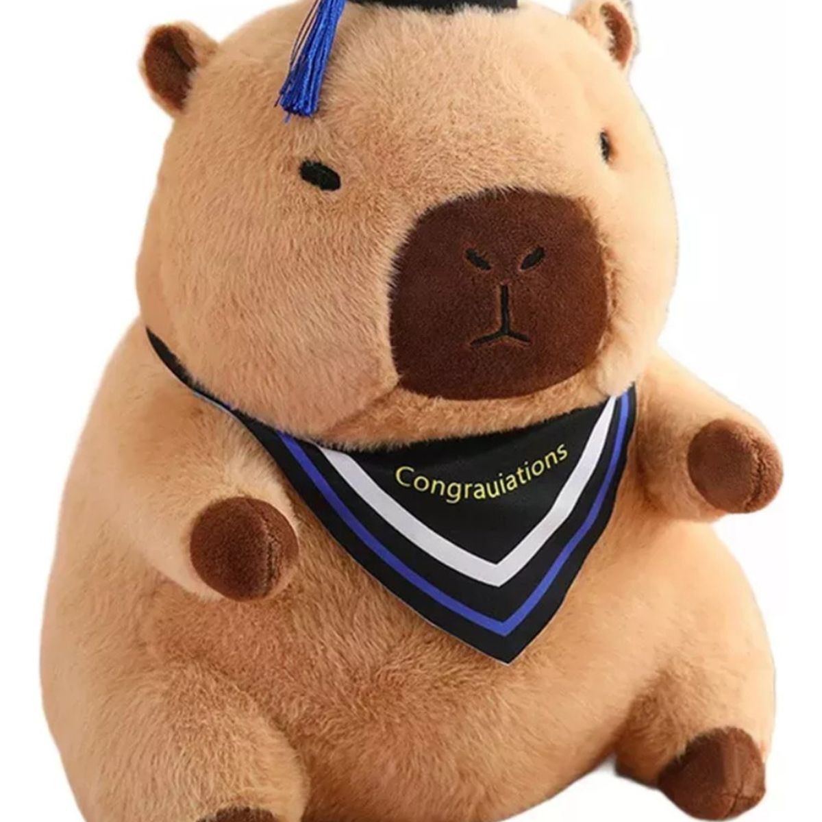 GENERICO - Peluche Capibara Graduación Kawaii