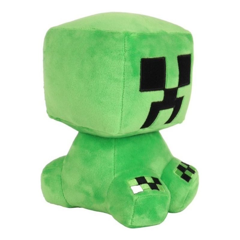 GENERICO - Peluche Minecraft 25 Cm - Creeper Color Multicolor