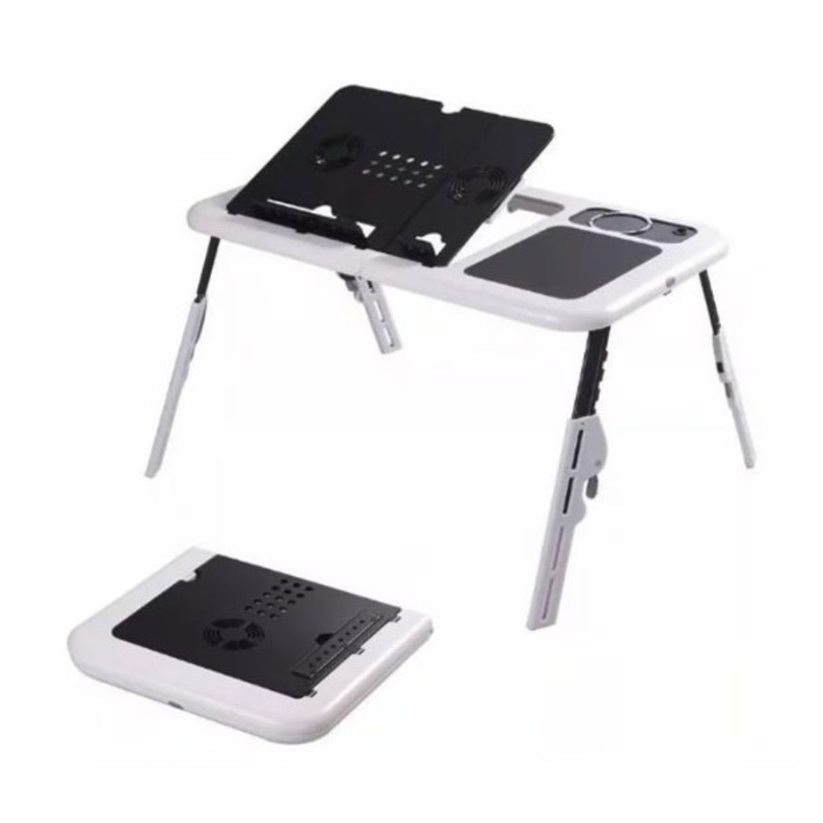 GENERICO - Mesa Portátil Notebook E-tablet Doble Ventilador Ld09