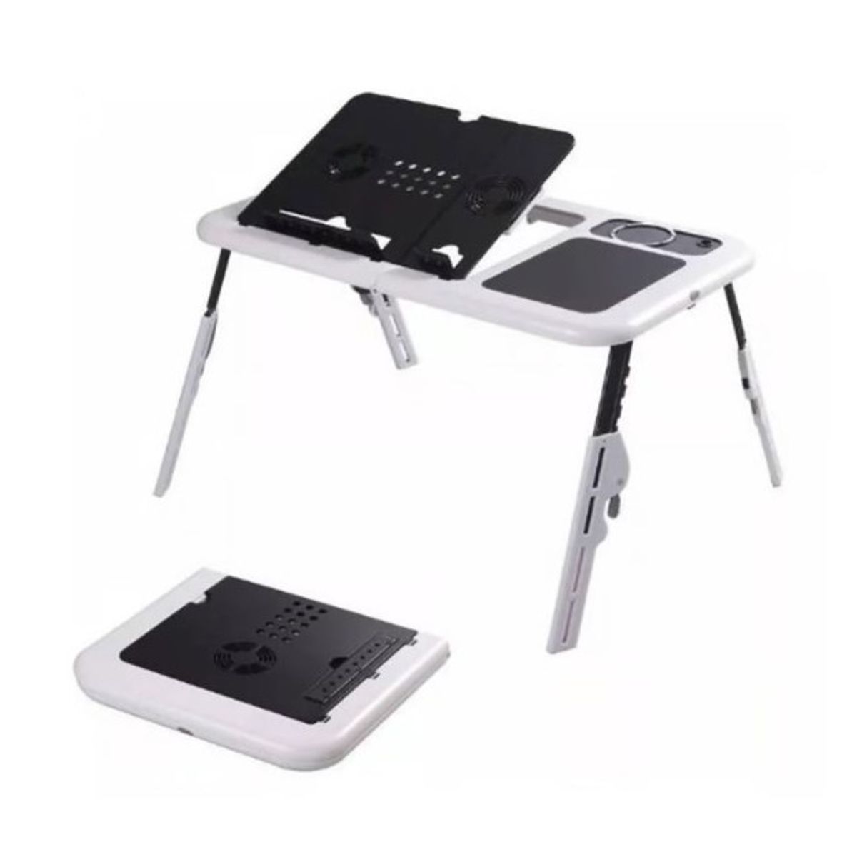 GENERICO - Mesa Portátil Notebook E-tablet Doble Ventilador Ld09