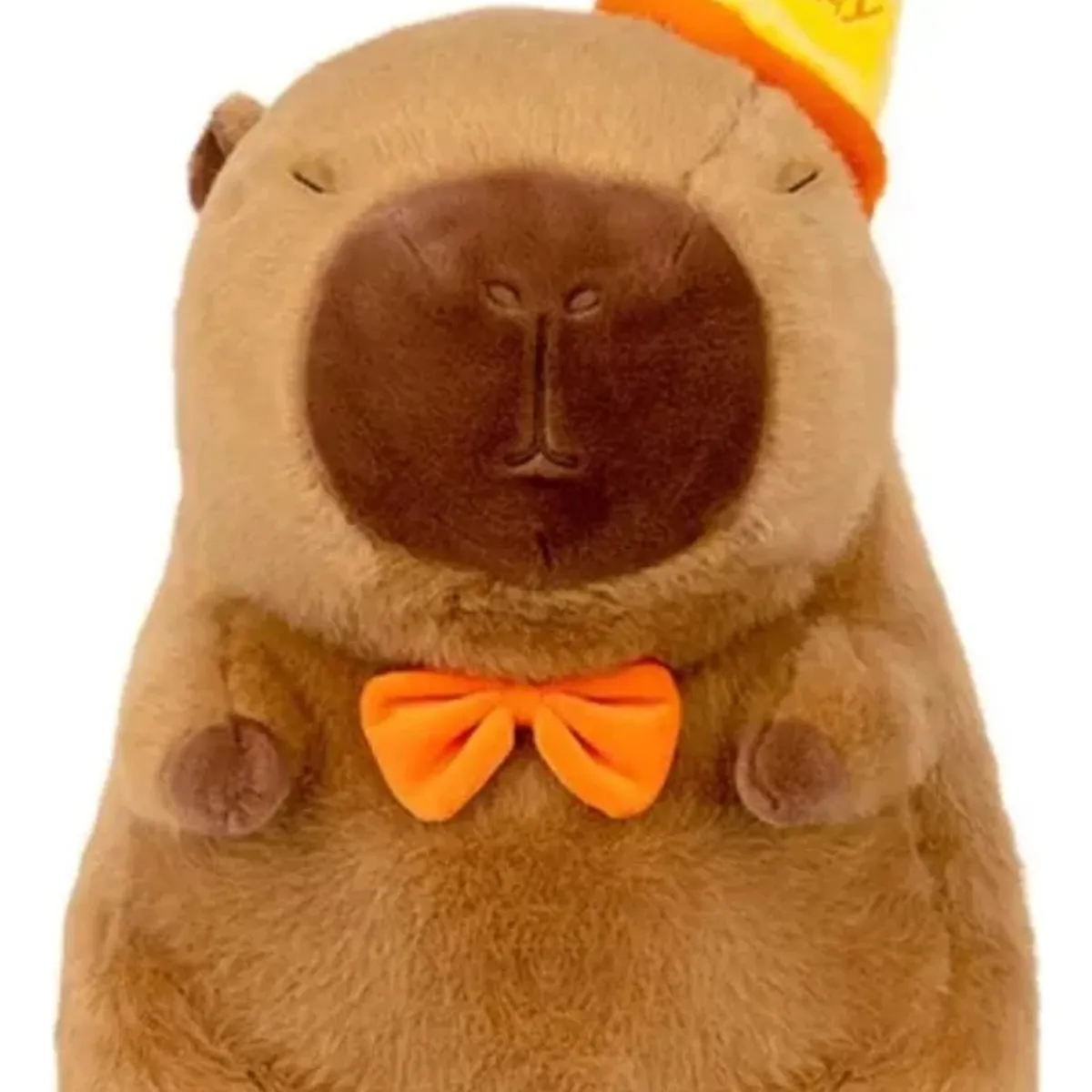 GENERICO - Peluche De Capibara 23cm Feliz Cumpleaños
