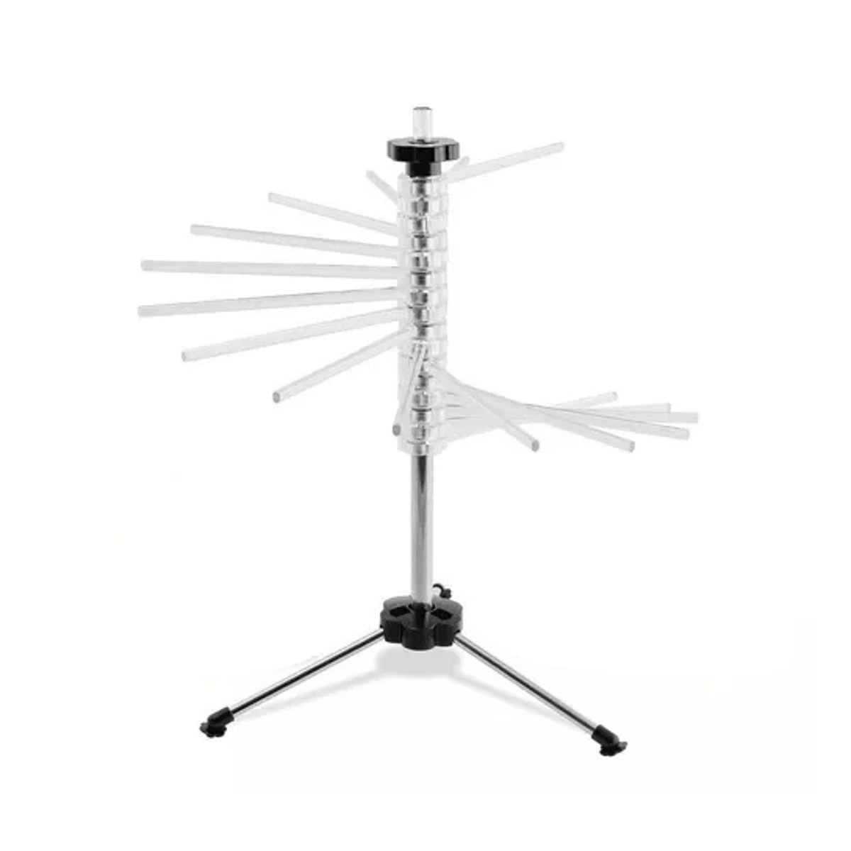 GENERICO - Escurridor de pasta con 14 varillas de plástico transparente