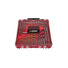 GENERICO - Kit de 70 brocas dados y puntas de taladro Lernen color negro