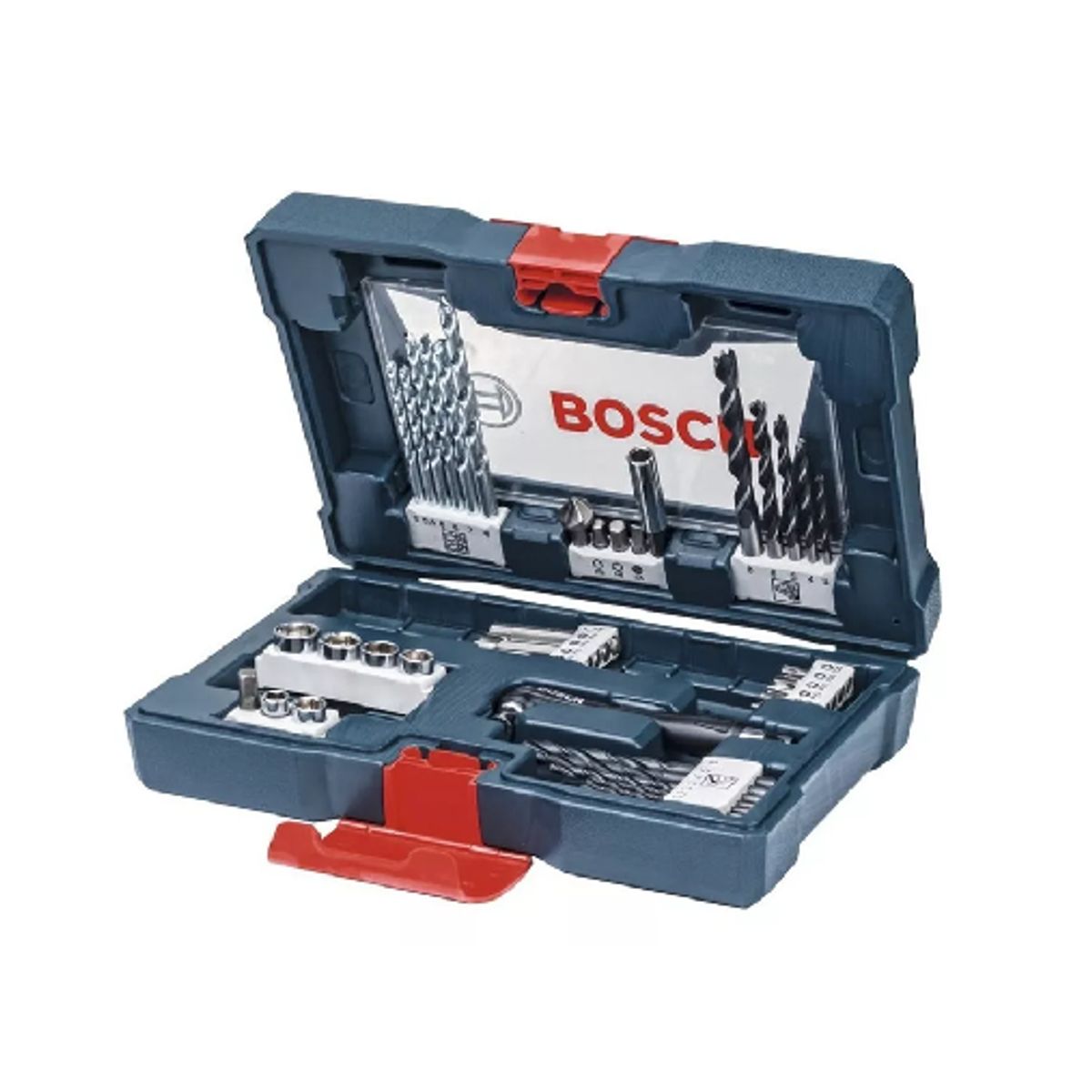 GENERICO - Kit de brocas y puntas Bosch V-line 41 unidades color negro