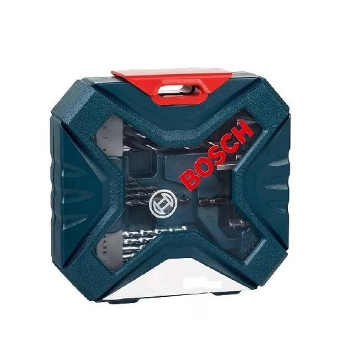 GENERICO - Kit de brocas y puntas X-line de acero 34 unidades Bosch color negro