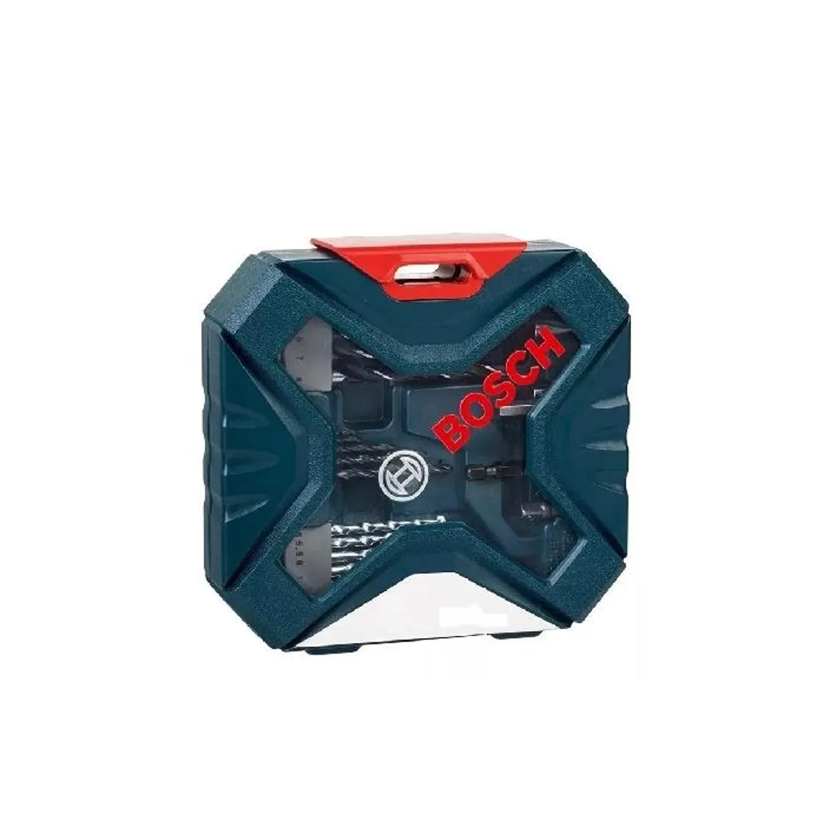 GENERICO - Kit de brocas y puntas X-line de acero 34 unidades Bosch color negro