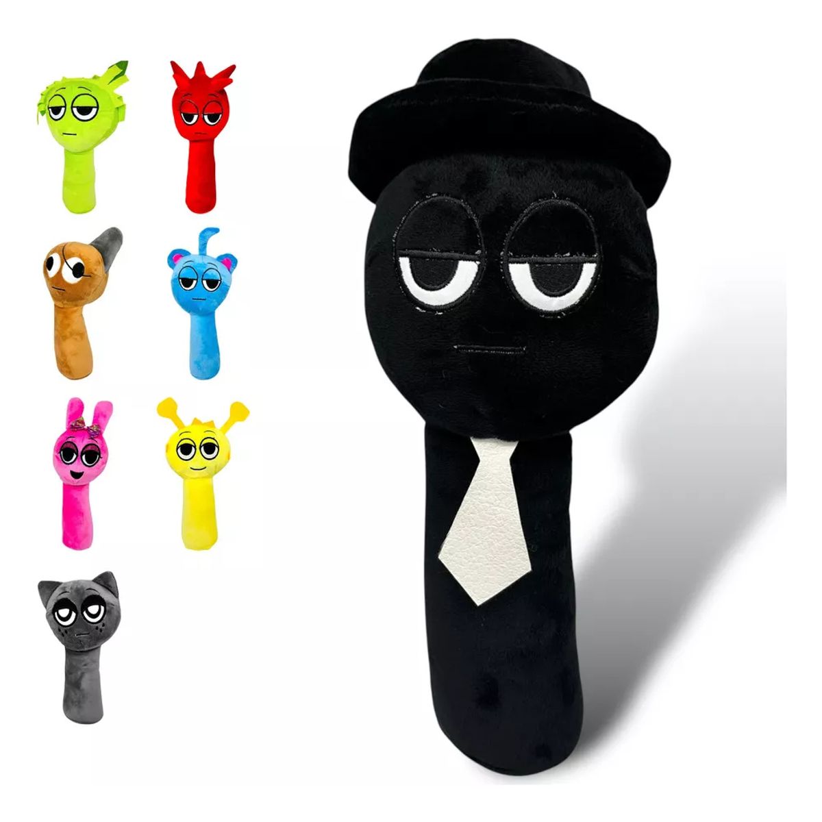 GENERICO - Peluches Incredibox Sprunki Variedades Exclusivos 30-38 Cm