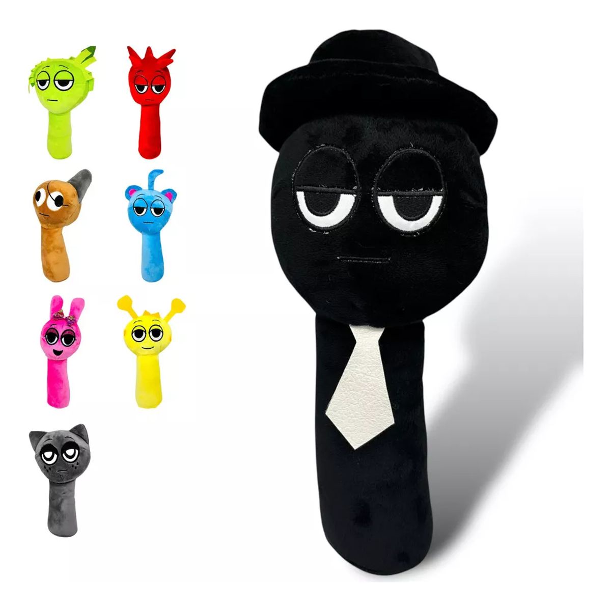 GENERICO - Peluches Incredibox Sprunki Variedades Exclusivos 30-38 Cm