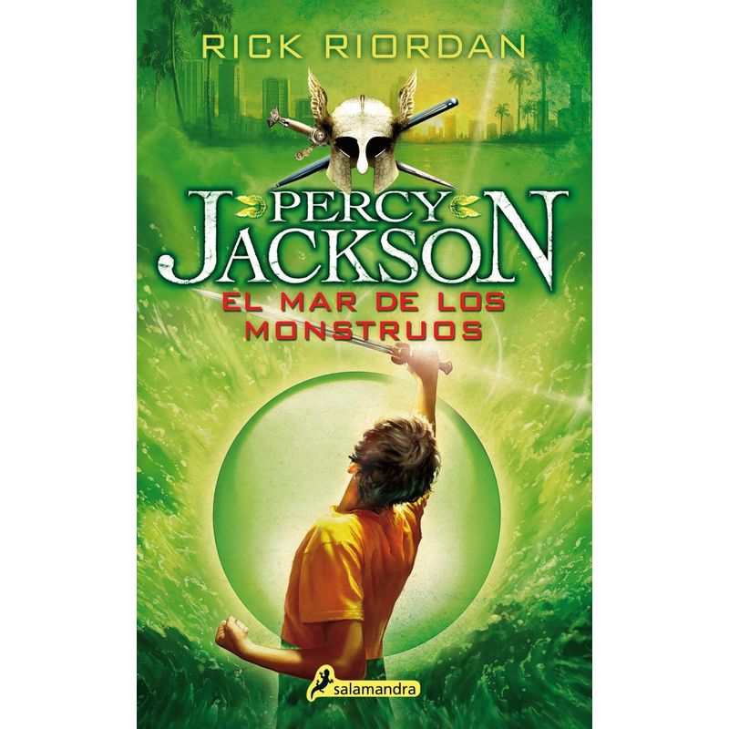 SALAMANDRA - Libro El mar de los monstruos (Percy Jackson) - Rick Riordan