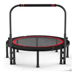 MUNDO MAGIA - Trampolín 1.2 M Con Soporte Fit Cama Elástica