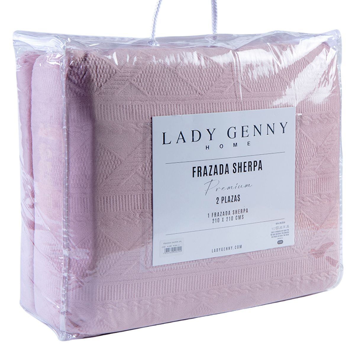 LADY GENNY - Frazada Sherpa Lady Genny 2 Plazas