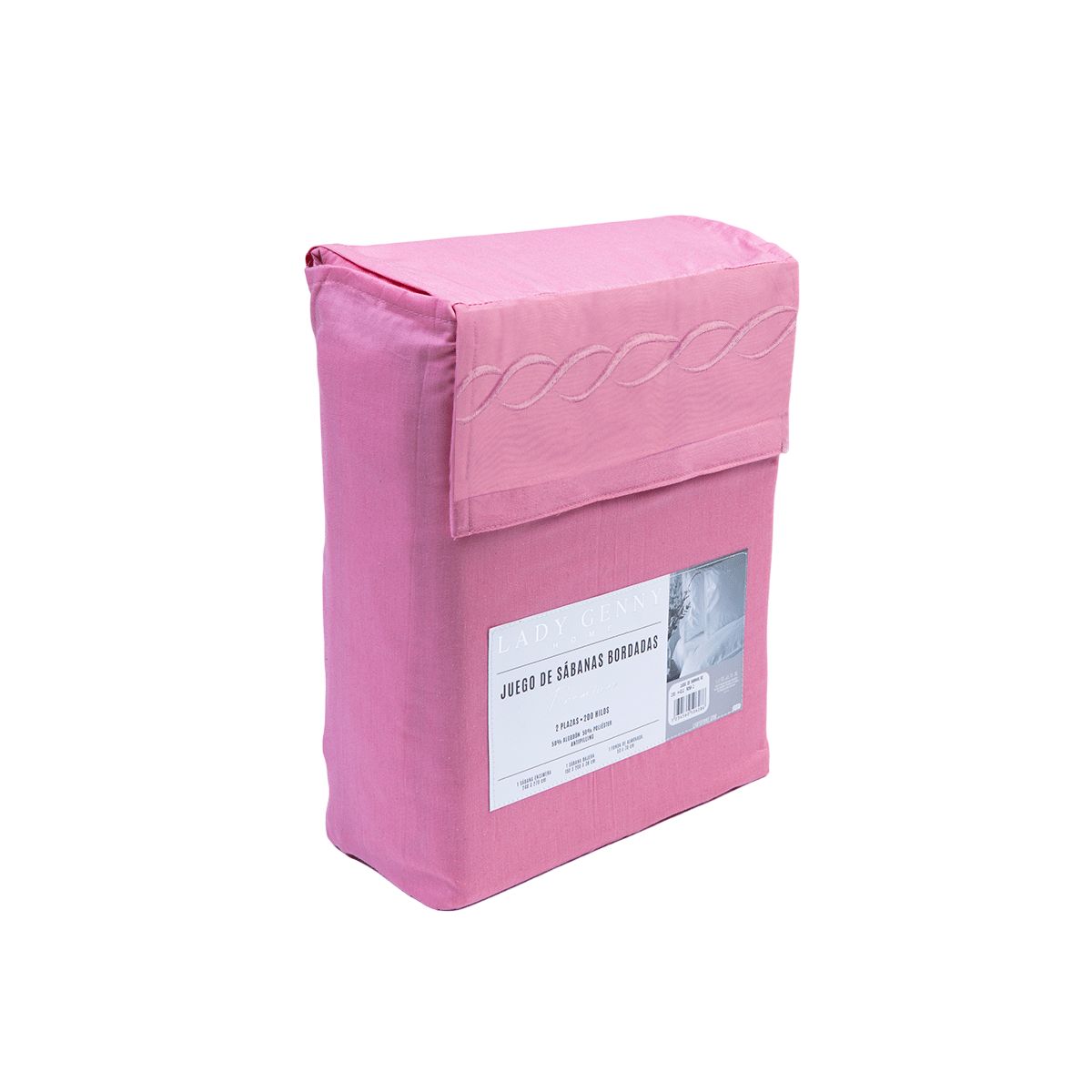 LADY GENNY - Juego de Sabanas Bordadas 15 Plazas Lady Genny.