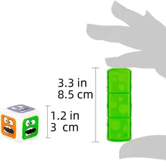 GENERICO - Juego Desafío De Torre Gusanos Tambaleantes Jenga 24 Piezas