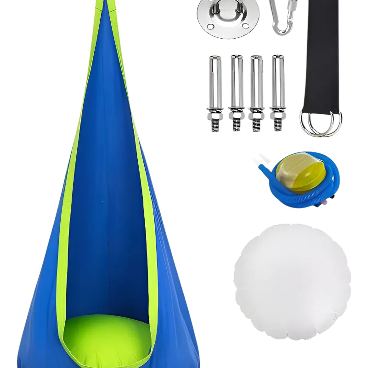 GENERICO - Columpio Sensorial Hamaca Niños Interior Y Exterio Con Cojín