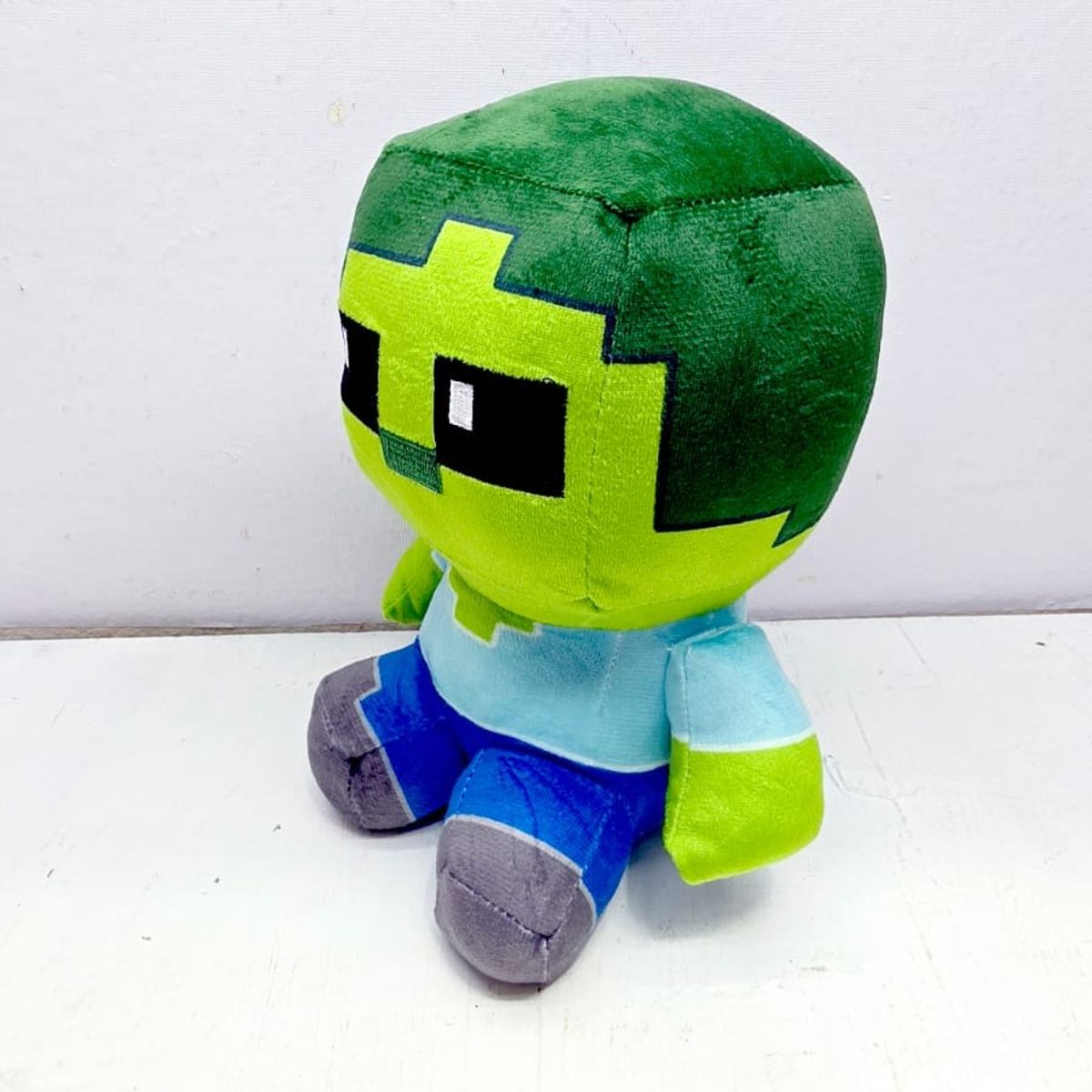 GENERICO - Peluche Minecraft Zombis 20 cm Hipoalergénico
