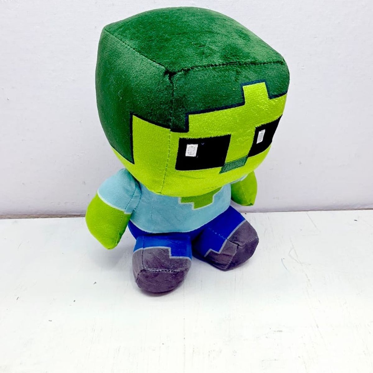 GENERICO - Peluche Minecraft Zombis 20 cm Hipoalergénico