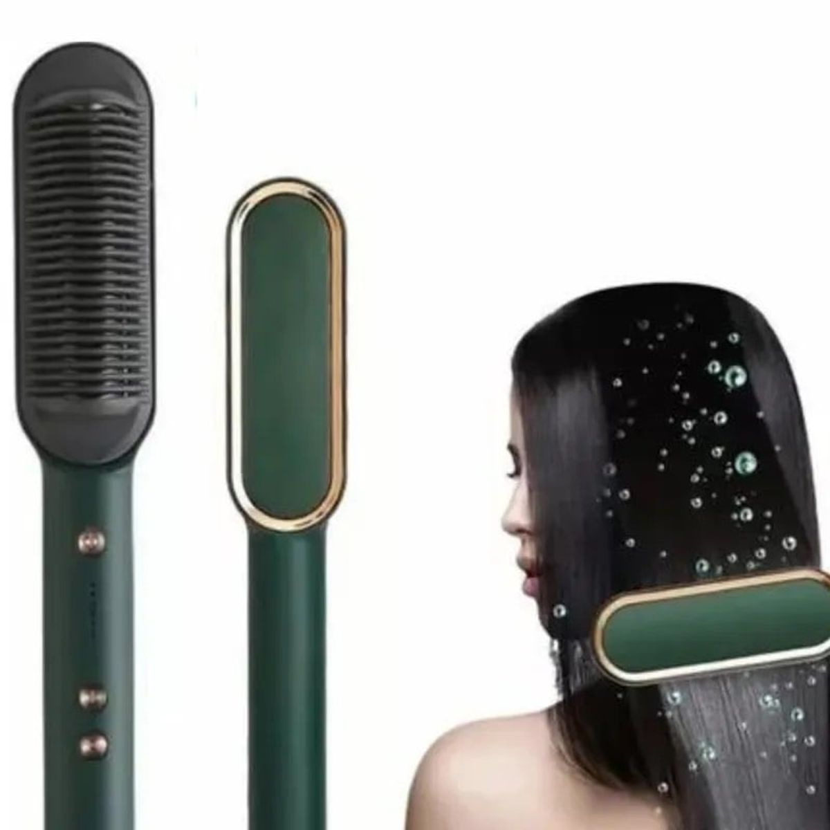 GENERICO - Cepillo Alisador Potente 3 en 1