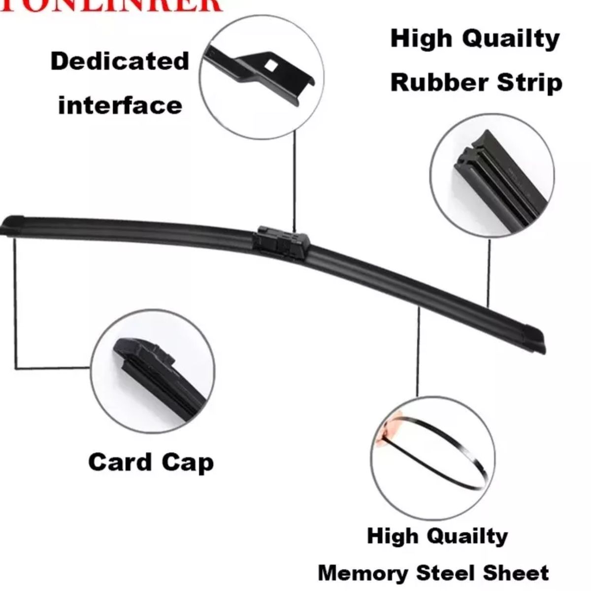 GENERICO - Plumillas Para Volkswagen Amarok 2013- 2022 Limpiaparabrisas