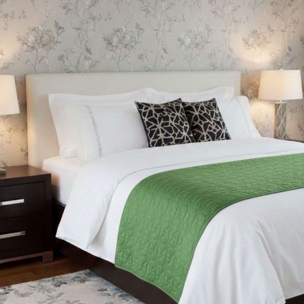 GENERICO - Piecera de Cama Premium Textura Soft y Calidez 90x210 cm