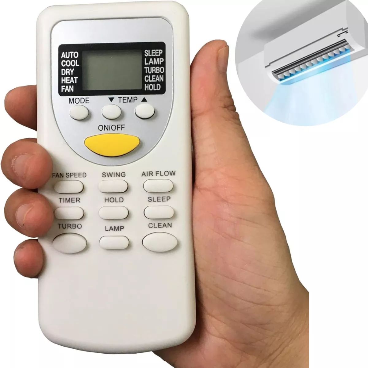 GENERICO - Control Remoto Aire Acondicionado Para Split Chigo Zhjt-03