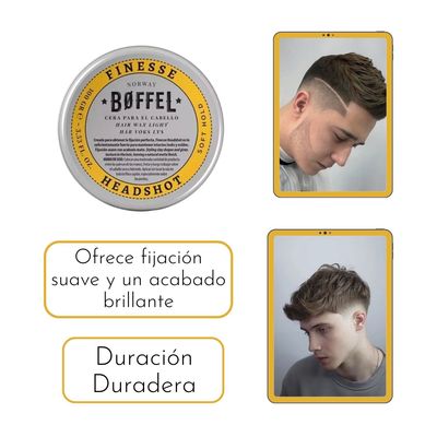 Imagen 2 del producto Cera Light Para El Cabello 100ml Suavidad Y Brillo