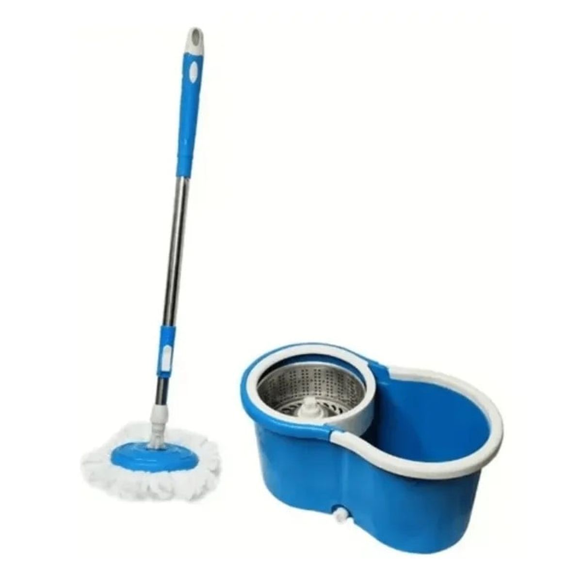 GENERICO - Trapero Giratorio 360 con balde y mopa