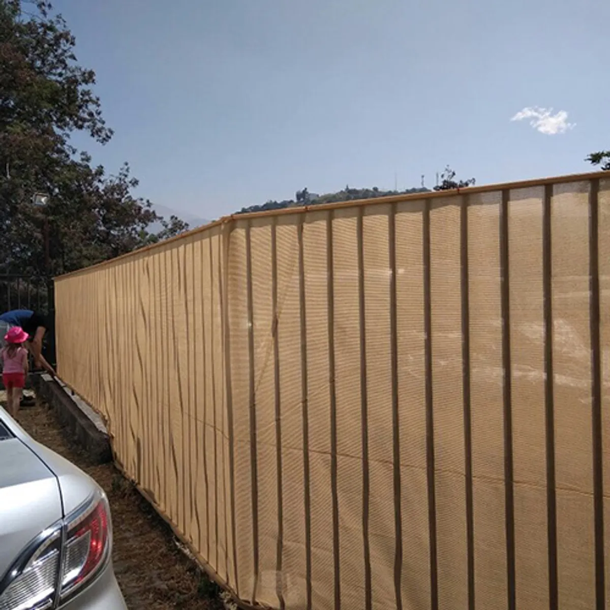 TREETOP - Malla Raschel Sombra Premium de 2.10 x 5 mts Arena