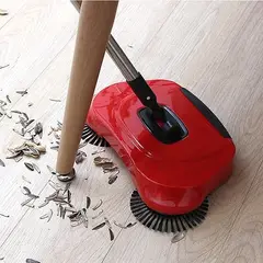 MOVI - Escoba Aspiradora y Barredora Manual 3 en 1