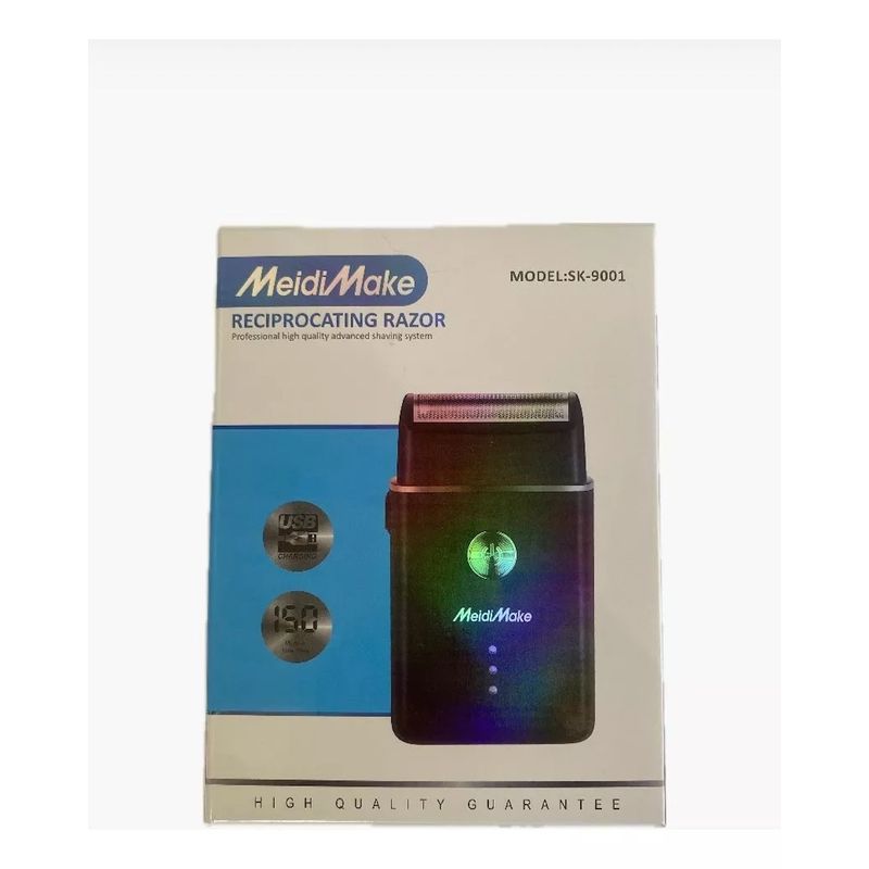 GENERICO - Afeitadora Portátil Hombre Inalámbrica USB Sk-9001