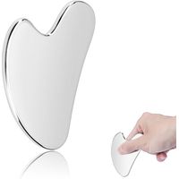 Guasha De Acero Inoxidable Masajeador Facial Linfatico