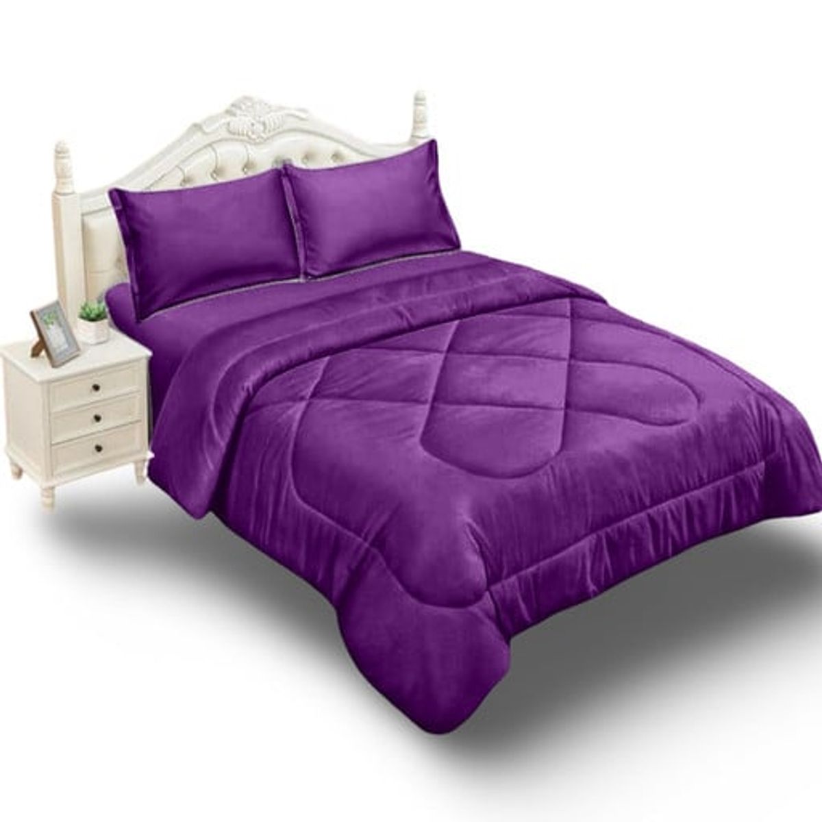 GENERICO - COBERTOR INVIERNO CON CHIPORRO KING 250 X 270 cm G03