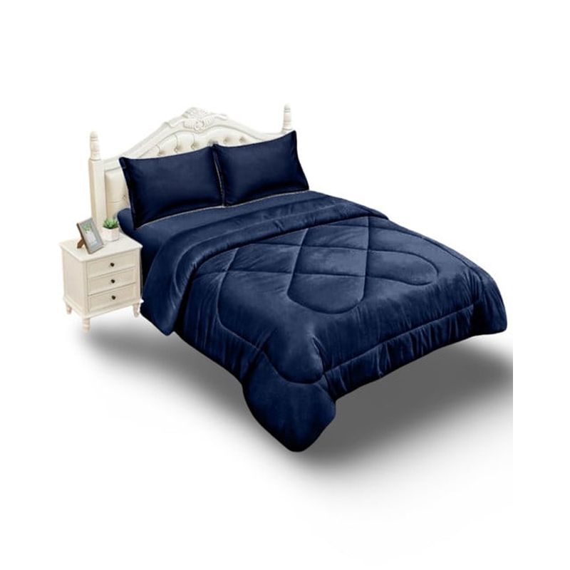 GENERICO - COBERTOR INVIERNO CON CHIPORRO SUPER KING 250 X 270 cm G01