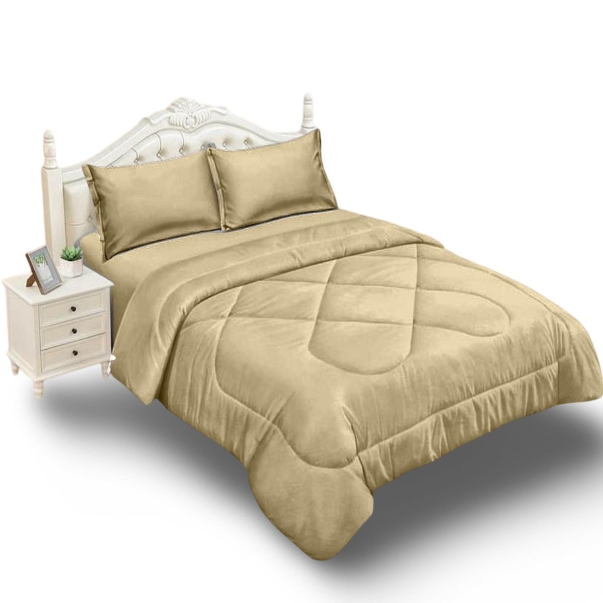 GENERICO - COBERTOR INVIERNO CON CHIPORRO KING 250 X 270 cm G08