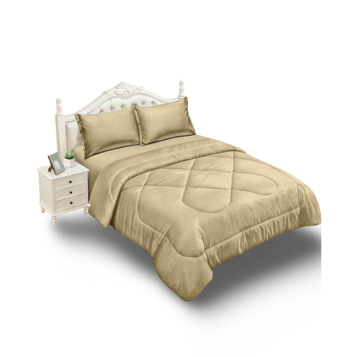GENERICO - COBERTOR INVIERNO CON CHIPORRO KING 250 X 270 cm G08