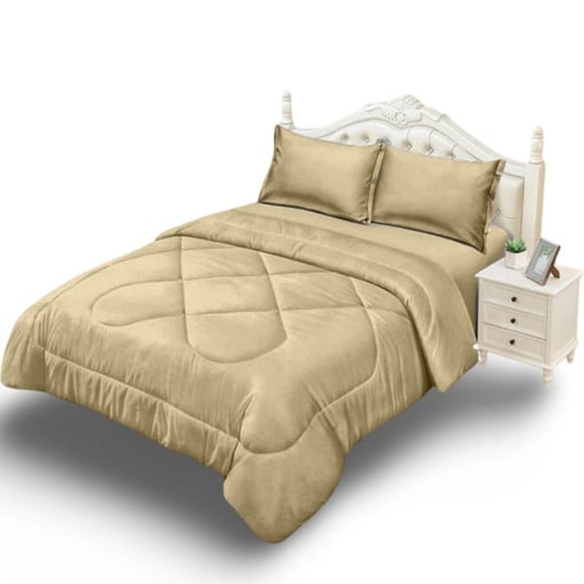 GENERICO - COBERTOR INVIERNO CON CHIPORRO KING 250 X 270 cm G08