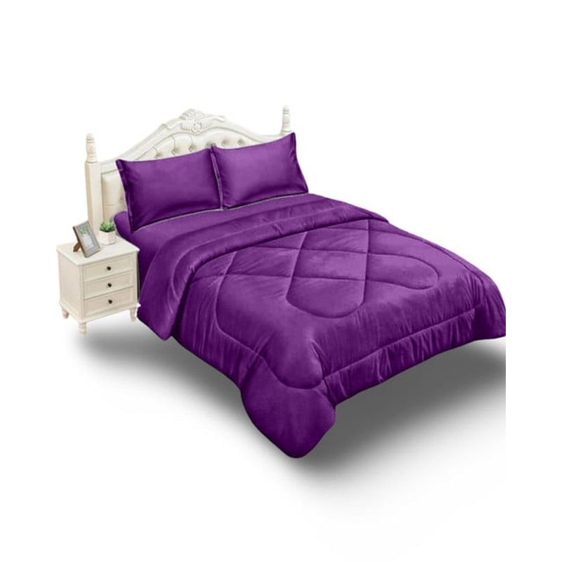 GENERICO - COBERTOR INVIERNO CON CHIPORRO SUPER KING 250 X 270 cm G03
