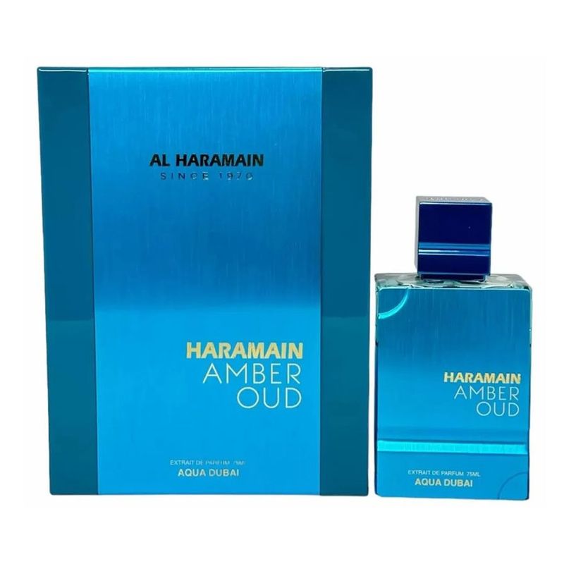 AL HARAMAIN - AL HARAMAIN AMBER OUD AQUA DUBAI EXTRAIT DE PARFUM 75 ML