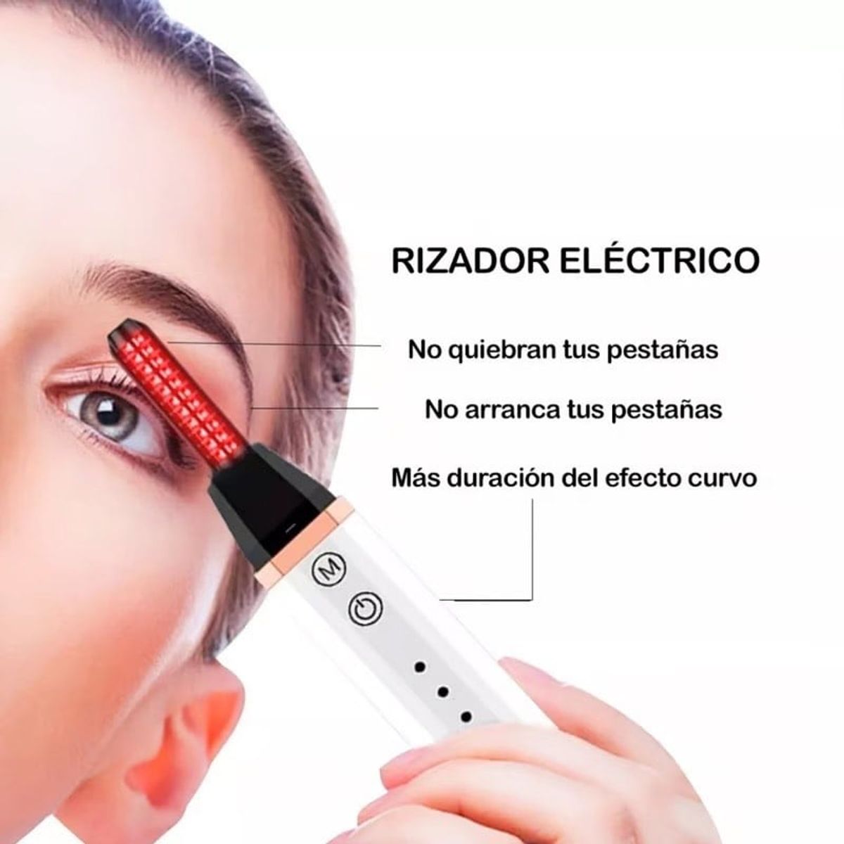 GENERICO - Rizador de Pestañas Eléctrico Profesional