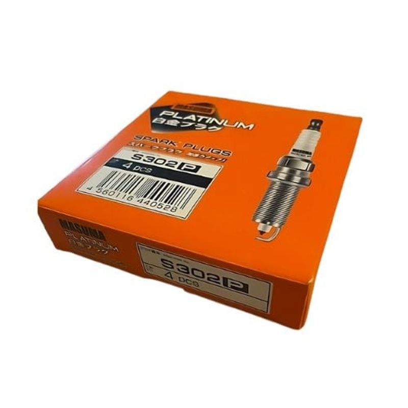 GENERICO - Pack De 4 Bujias Iridium S302p Nissan Renault Masuma Japon