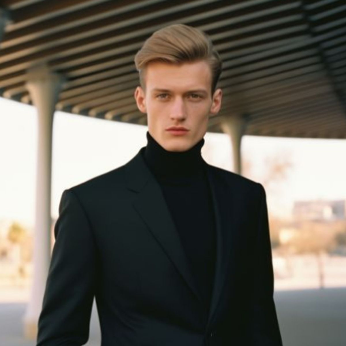 XPRESS RECHARGE - Camiseta Con Cuello De Tortuga beatle Para Hombre